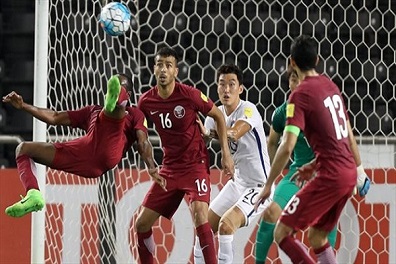 خسارة قطر أمام كوراساو وديا