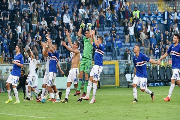سمبدوريا سادسا وفوز أول لجنوى في الدوري الايطالي