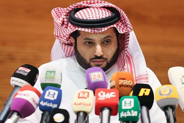  رئيس الهيئة العامة للرياضة في السعودية تركي آل الشيخ