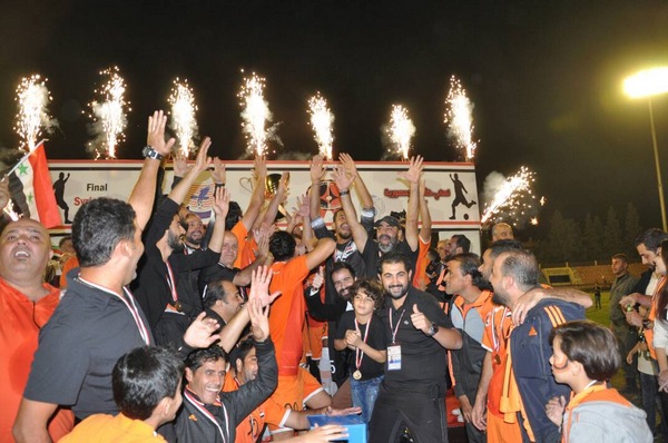 الوحدة يحتفظ بلقب كأس سوريا للمرة الثالثة تواليا