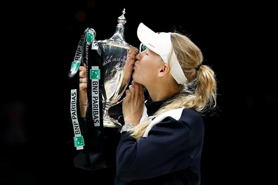 فوزنياكي تحرز لقبها الأول في بطولة الماسترز على حساب فينوس وليامس