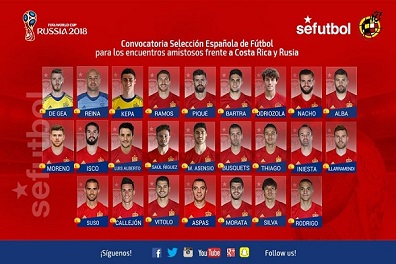 لوبيتيغي يضم أسماء جديدة إلى تشكيلة إسبانيا