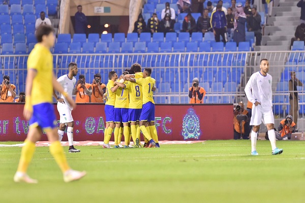 النصر يواصل انتصاراته في الدوري السعودي