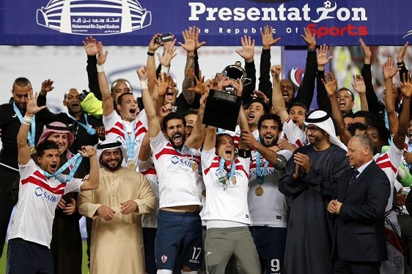 الزمالك يحرز لقب الكأس السوبر المصرية على حساب الأهلي