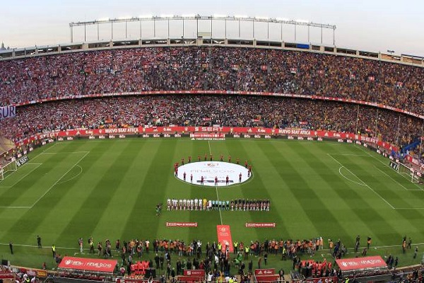نهائي كأس إسبانيا على ملعب فيسنتي كالديرون في مدريد
