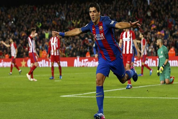 سواريز يحطم رقم إنريكي مع برشلونة 