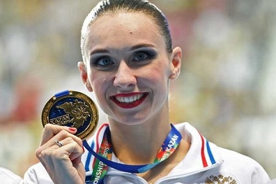 إعتزال الروسية ايشتشنكو الحائزة على 5 ذهبيات أولمبية في السباحة الإيقاعية