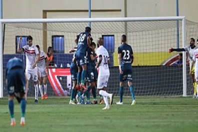 الهزيمة الرابعة تواليا للزمالك في الدوري المصري