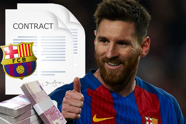إدارة برشلونة ستباشر مفاوضاتها الأسبوع المقبل مع مهاجم الفريق ليونيل ميسي لتمديد عقده مع النادي