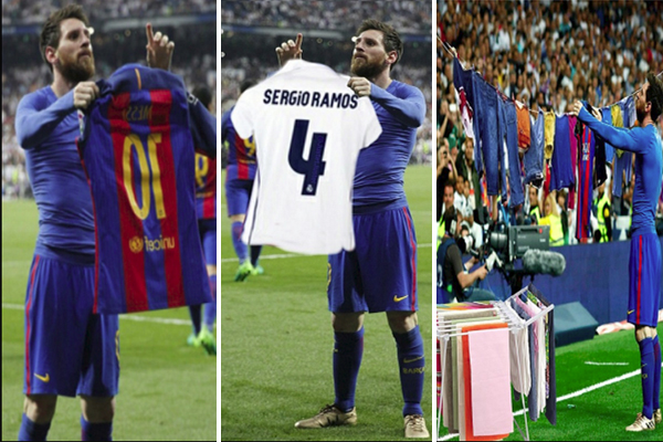 صور تويترية ساخرة من احتفال ميسي في معقل ريال مدريد