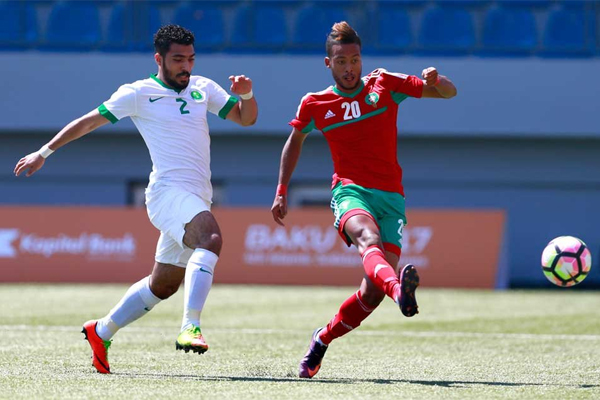  إستهل المنتخب المغربي مبارياته في دورة ألعاب التضامن الإسلامي بفوز جدير على نظيره السعودي