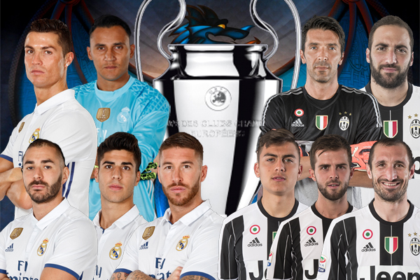  سيجمع نهائي دوري أبطال أوروبا لعام 2017 بين فريقين متناقضين في حضورهما لنهائي المسابقة الأوروبية الأغلى على صعيد الأندية
