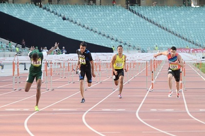 السعودي المولد يحرز ذهبية سباق 110 أمتار حواجز