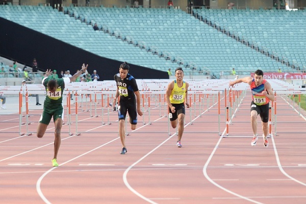  السعودي المولد يحرز ذهبية سباق 110 أمتار حواجز