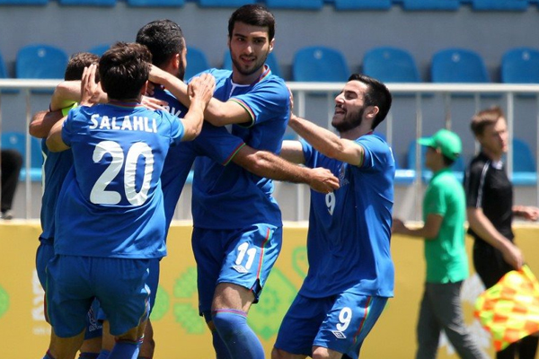تأهل منتخب آذربيجان الى المباراة النهائية لمسابقة كرة القدم ضمن دورة ألعاب التضامن الإسلامي