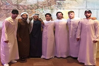 نجوم الدوري الإنكليزي يحتفلون بشهر رمضان في دبي