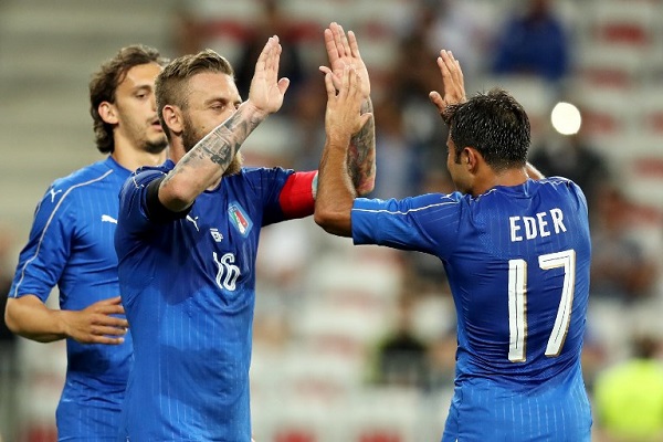 إيطاليا تهزم الأوروغواي بثلاثية في مباراة ودية