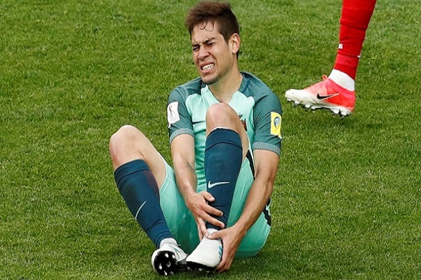  احتمال إصابة البرتغالي غيريرو بكسر في الساق