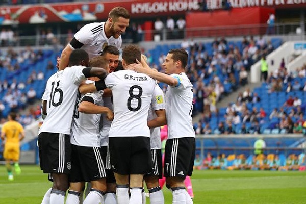 ألمانيا الشابة في امتحان جديد أمام المكسيك في نصف النهائي