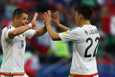 تشيتشاريتو وتشاكي لترهيب ألمانيا في نصف نهائي كأس القارات