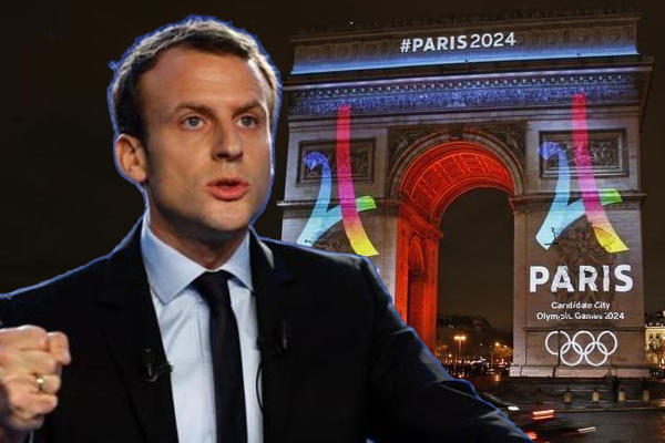  أكد الرئيس الفرنسي ايمانويل ماكرون استعداد باريس لاستضافة دورة الألعاب الاولمبية الصيفية 2024 