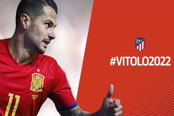  أعلن نادي أتلتيكو مدريد تعاقده مع لاعب وسط اشبيلية الاسباني الدولي فيكتور ماشين 