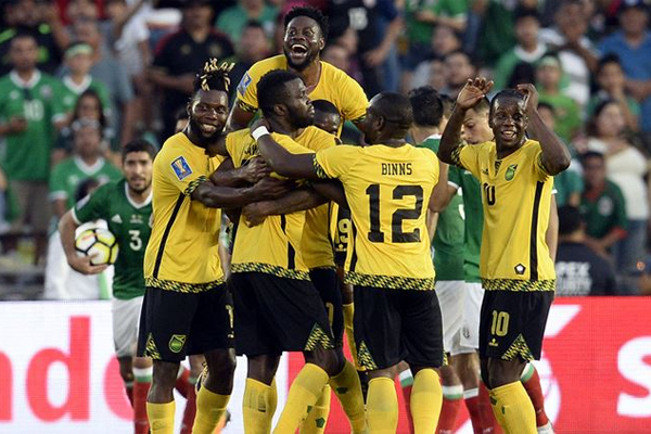  ثأر منتخب جامايكا لكرة القدم من نظيره المكسيكي وجرده من اللقب بفوزه عليه 1-صفر