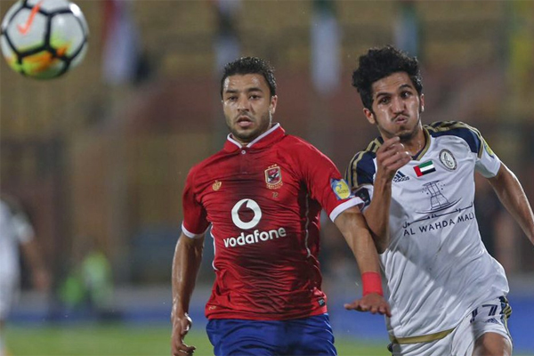 الأهلي المصري تغلب على الوحدة الإماراتي