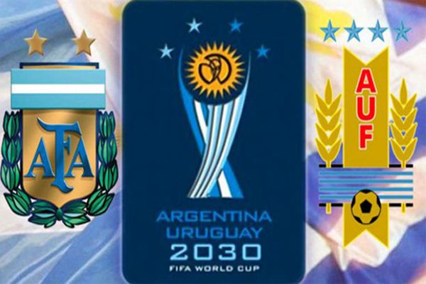 أعلن رئيس الأوروغواي تاباريه فاسكيز ان بلاده والارجنتين ستطلقان رسميا الأسبوع المقبل ملفهما المشترك لاستضافة كأس العالم 2030 