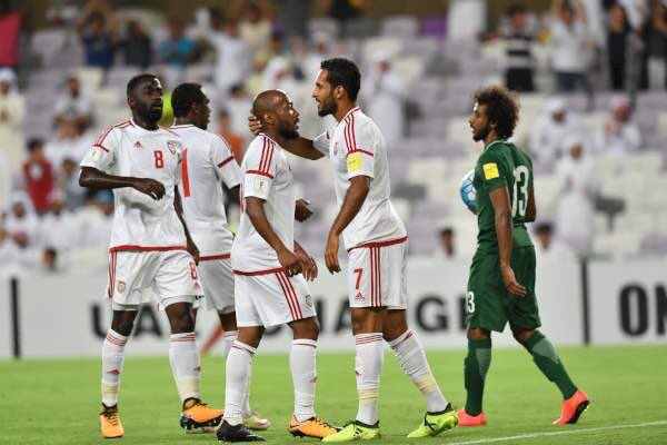 أحمد خليل يقود الإمارات للفوز على السعودية في تصفيات المونديال