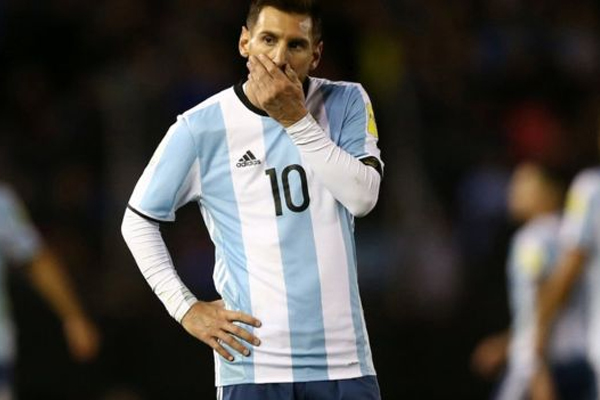 أحرز ليونيل ميسي هدفا في ثلاث مباريات لعبها ضمن صفوف منتخب الأرجنتين في 2017