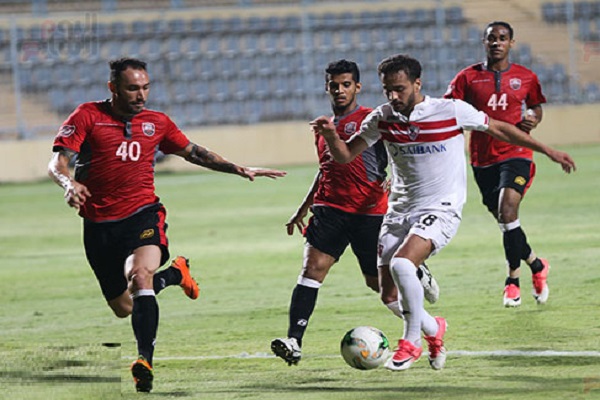 الزمالك يحقق فوزا سهلا على الداخلية في الدوري المصري