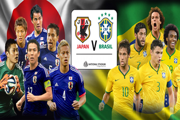 يلتقي المنتخبان البرازيلي والياباني اللذين ضمنا تأهلهما الى نهائيات مونديال روسيا 2018، وديا في العاشر من شهر نوفمبر 