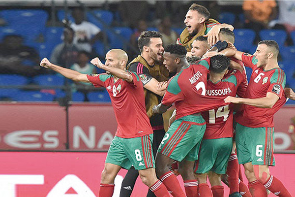 يحتل المغرب المركز الثاني مع 6 نقاط متقدما بنقطة عن الغابون الثالثة