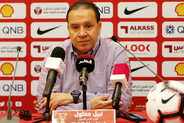 ان الدحيل أعلن في 12 يوليو الحالي، تعيين معلول (55 عاما) مدربا جديدا له بعد قيادته المنتخب التونسي في نهائيات كأس العالم 2018