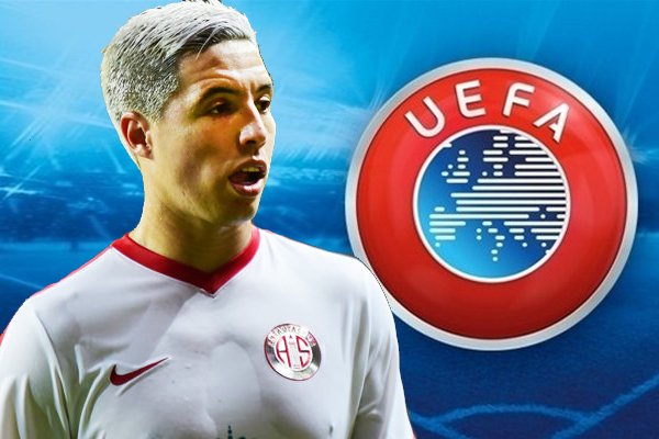 أعلن الاتحاد الأوروبي لكرة القدم (ويفا) الاربعاء أنه ضاعف عقوبة إيقاف اللاعب الفرنسي سمير نصري