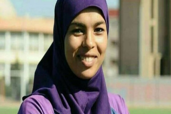 لاعبة كرة القدم المغربية مريم بويحد