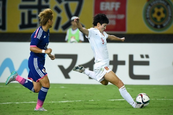 الصينية شانشان "ملكة الأهداف التسعة" في بلادها