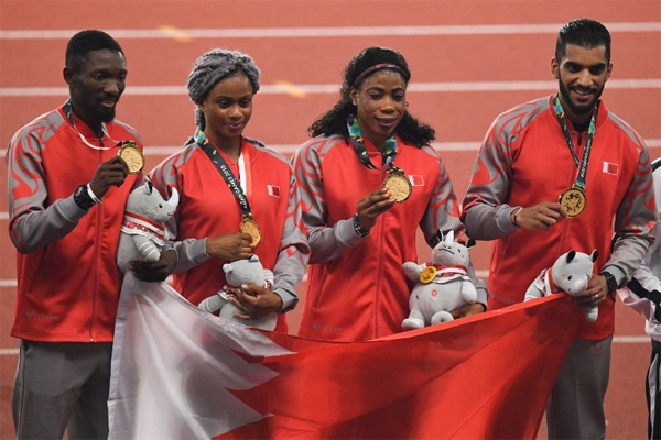 حققت العداءة البحرينية إيديديونغ أوفينيمي أوديونغ ذهبيتها الثانية في دورة الألعاب الآسيوية 2018، بتتويجها بسباق 200م