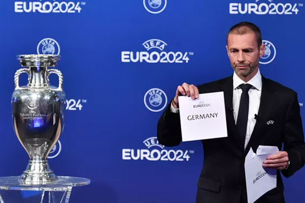 نالت ألمانيا شرف استضافة كأس أوروبا 2024 لكرة القدم بعد ان تفوقت على تركيا منافستها الوحيدة في السباق