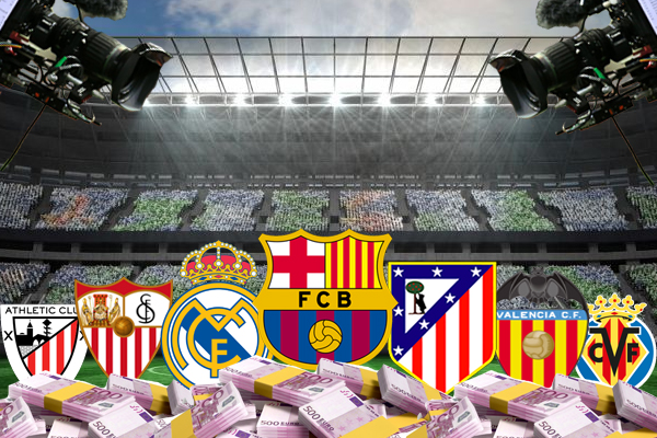 إيرادات بطولة الدوري الإسباني من البث التلفزيوني قد بلغت مليار و 246 مليون يورو خلال منافسات الموسم الماضي
