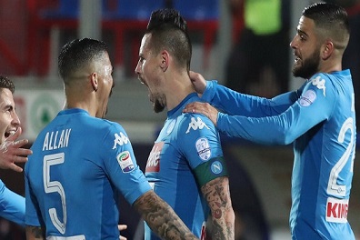 نابولي ويوفنتوس يسعيان إلى بطاقتي نصف نهائي كأس إيطاليا