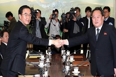 كوريا الشمالية ستشارك في الألعاب الأولمبية في الجنوب