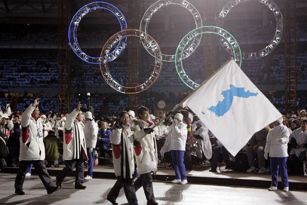 وفد موحد للكوريتين في حفل افتتاح الألعاب الأولمبية الشتوية
