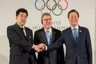 مشاركة 22 رياضيا من كوريا الشمالية في أولمبياد 2018 ووفد موحد في الافتتاح