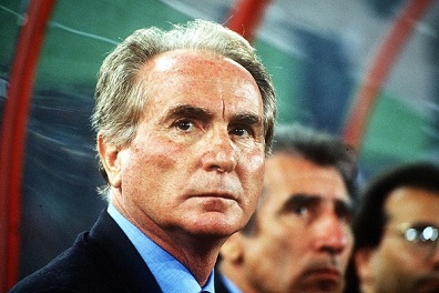 وفاة فيتشيني مدرب المنتخب الايطالي خلال مونديال 1990