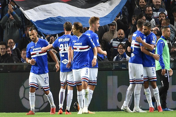 دوفريل يهدي سمبدوريا فوزه الثالث لهذا الموسم في الدوري الإيطالي