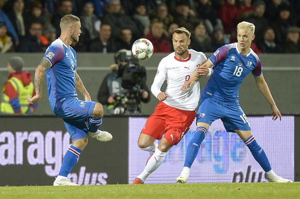 سويسرا تعزز حظوظها في دوري الأمم الأوروبية بالفوز على إيسلندا