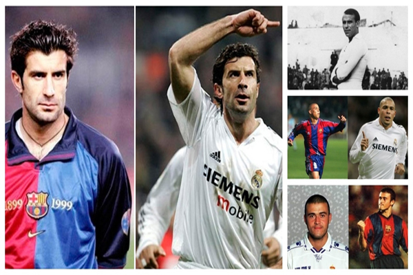 لم ينجح سوى اربعة لاعبين فقط في التسجيل لصالح برشلونة وريال مدريد في 