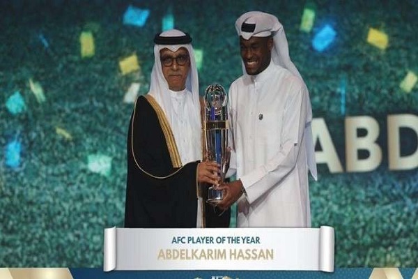 عبد الكريم حسن أفضل لاعب في آسيا لعام 2018